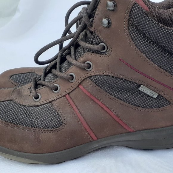 ECCO Goretex Hightop Hiking Booties 5.5/36 - Picture 3 of 4